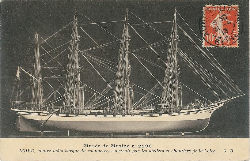 Loire, quatre-mts barque